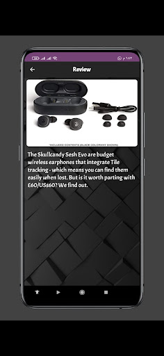 Android application Skull Candy Sesh Evo Guide screenshort