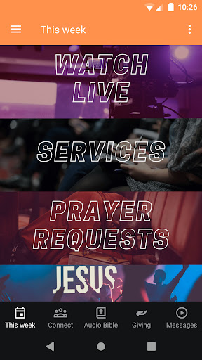 Android application First UB Church Bronx screenshort