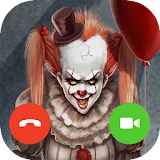 Video Call From Scary Clown Prank icon