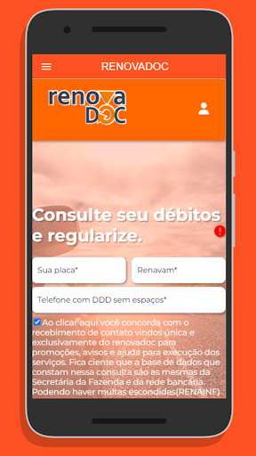 RenovaDoc: IPVA, Multas, Licen Screen 2