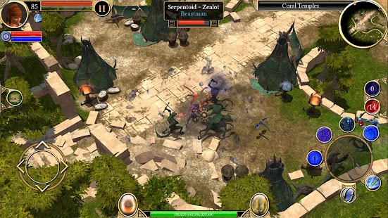 Schermata di Titan Quest: edizione definitiva