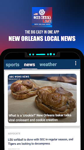 Android application Big Easy Live -New Orleans now screenshort