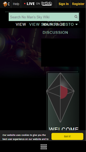 Android application NMS Wiki screenshort