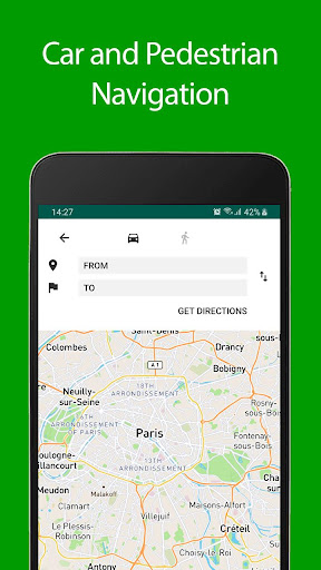 Paris Offline Map and Travel G Screen 2