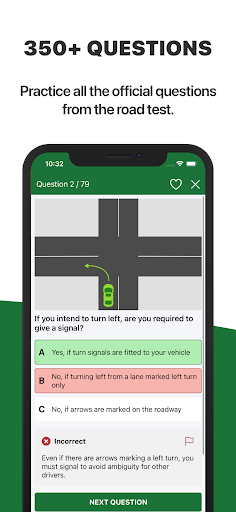 Screenshot of Driver's Licence CBT Nigeria