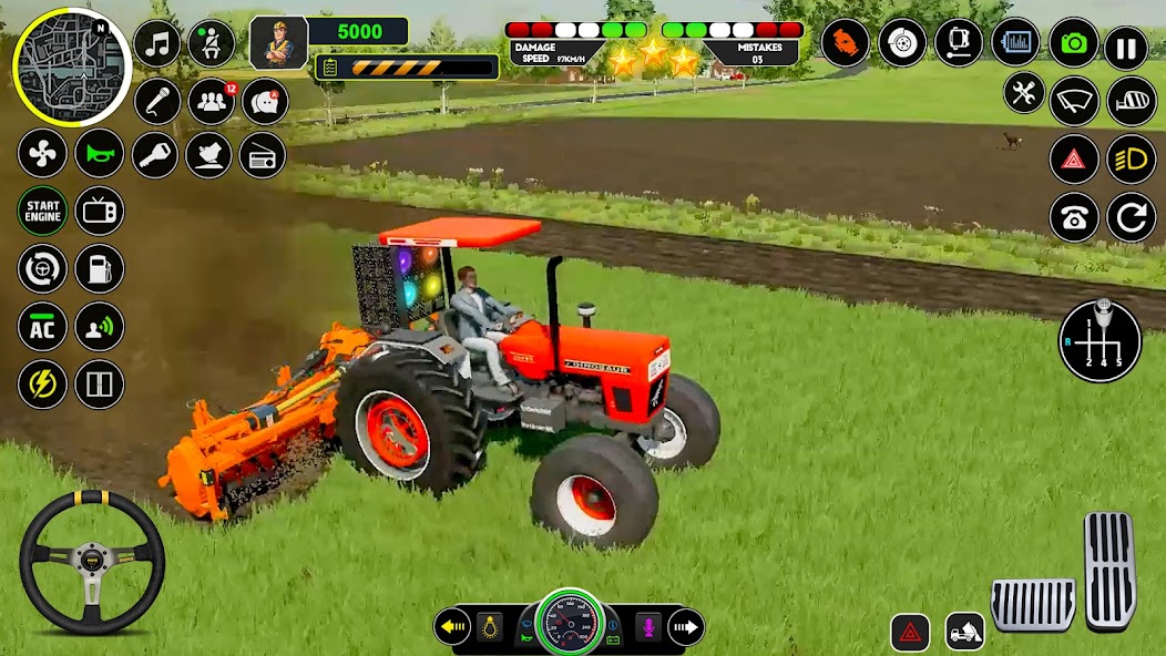 Indian Tractor Game 3d Tractor 1.1 APK + Mod (Unlimited money) إلى عن على ذكري المظهر