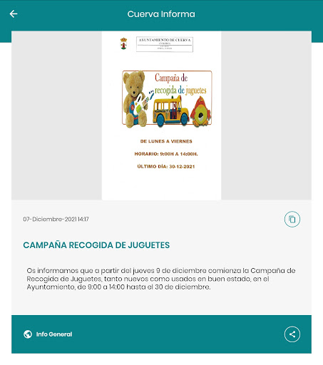 Cuerva Informa Screen 3