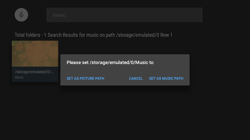 Android application LocationSlideShowforAndroidTV screenshort