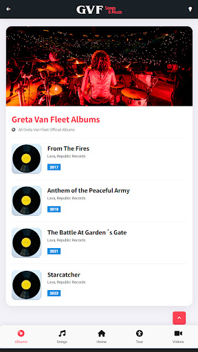 Greta Van Fleet Songs & Music Screen 2