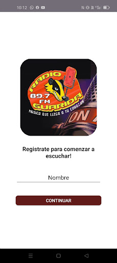 Android application Radio Guarida screenshort