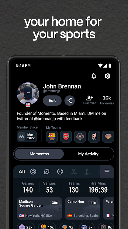 Momento: Sports Scrapbook - 3.0.30-270 - (Android)