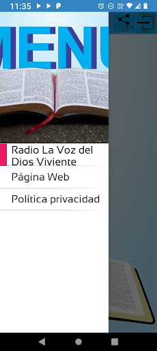 Radio La Voz del Dios Viviente Screen 2