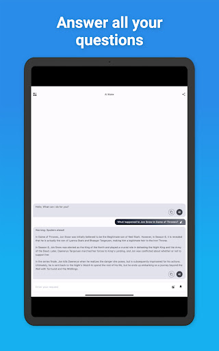 Screenshot of AI Chat & Image Generator