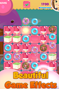 Donut Smash: Match 3 Puzzle
