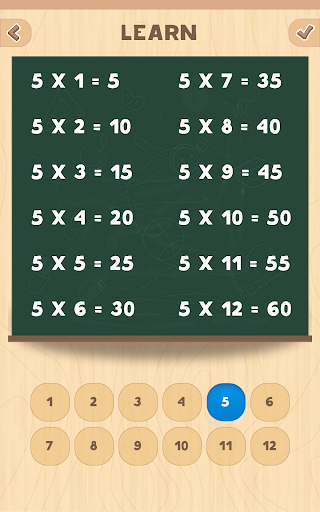 Multiplication table. Learn and Play! 1.2 Screenshots 13