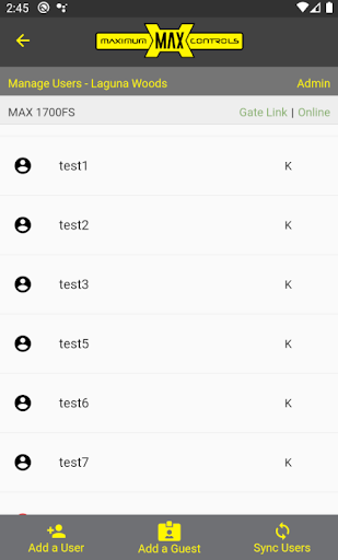 Max Cloud App Screen 3