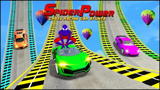 Spider Car: 子 小遊戲 汽车超 硕士 飙车