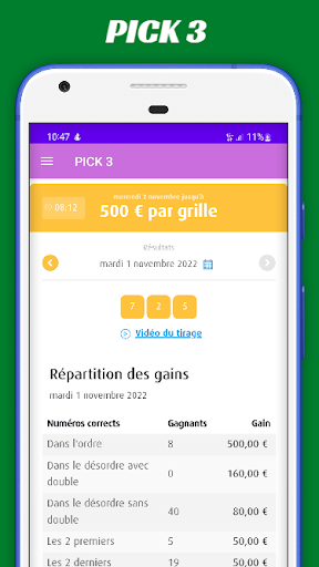 Lotto Belgique Screen 2