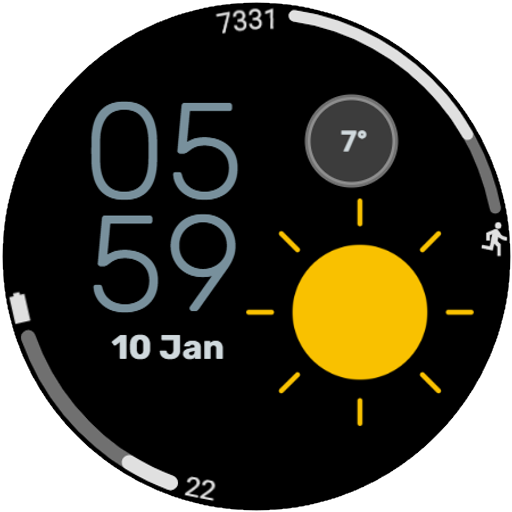 Weather 2 Watch face Logo