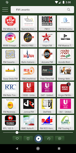 Android application Italy Radio - Italy Am Fm screenshort