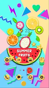 Summer Fruits - Wallpaper