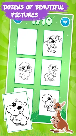 Game screenshot Animal Coloring Games for Kids hack