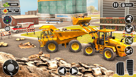 Captura de Pantalla 8 Construction Dump Truck Sim android