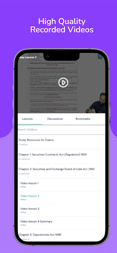 ArivuPro App (CA, CS, ACCA) Screen 2