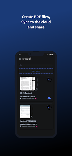 arcki-scan Screen 2