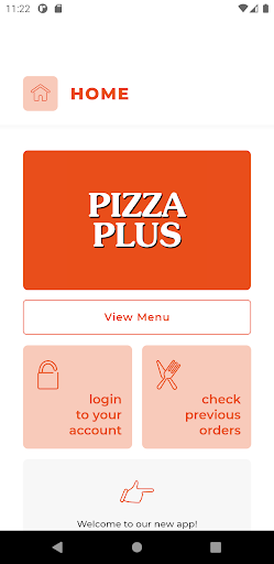 Android application Pizza Plus HU9 screenshort