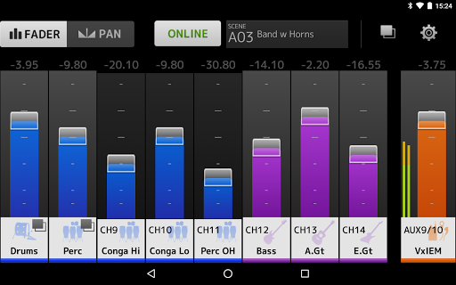 Screenshot of MonitorMix
