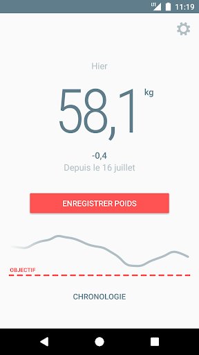 Aperçu de l'application