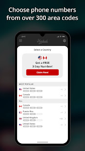 Hushed - Second Phone Number - Calling and Texting 5.6.3 APK screenshots 4