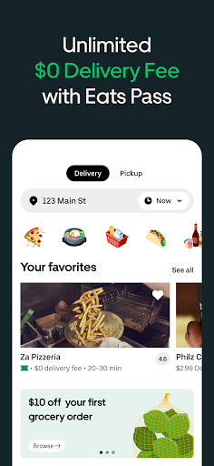 Uber Eats: Food Delivery screenshots 4