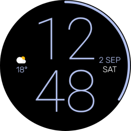 JHW Thin Plus: Watch face logo