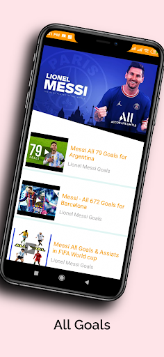 Football Players Goals Screen 3