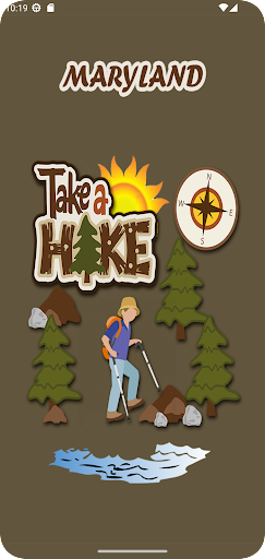 Android application Maryland Hiking Trails screenshort