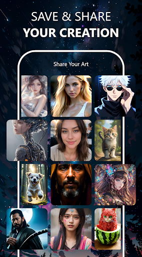 AI Art Generator - Night Cafe