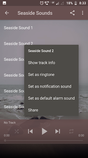 Seaside Sounds Screen 3