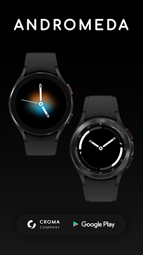 Andromeda watch face Wear OS Screen 2