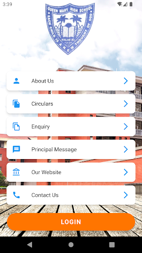 Android application Queen Mary High School screenshort