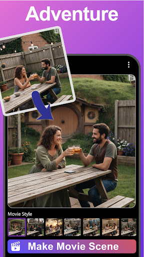 Movie Style Maker AI. Movie Me screenshot 1