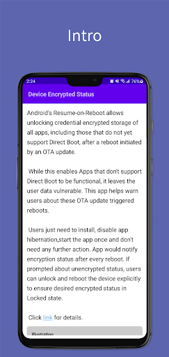 Anteprima dell'app
