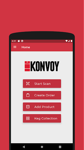 Android application Konvoy - Konvoy Kegs screenshort