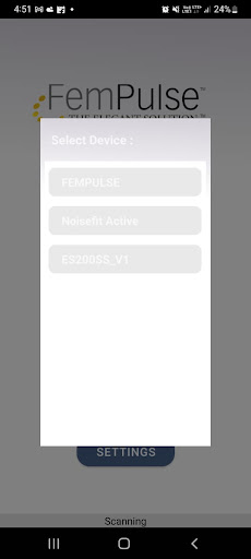 FemPulse RingSync Screen 2