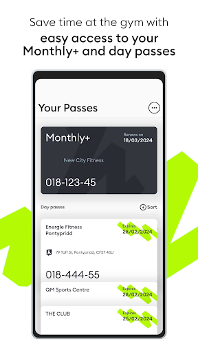 Hussle | Flexible Gym Passes Screenshot 1 - AppWisp.com