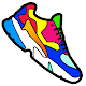 Sneakers Coloring Book - Cool Shoes Color Game Windowsでダウンロード