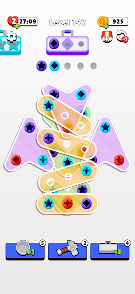 Screw Jam 0.8 APK + Мод (Unlimited money) за Android