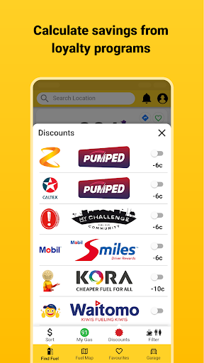 Gaspy - Fuel Prices Screen 3