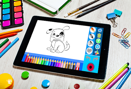Dog Puppy Coloring Pages. 2.4 APK + Мод (Unlimited money) за Android